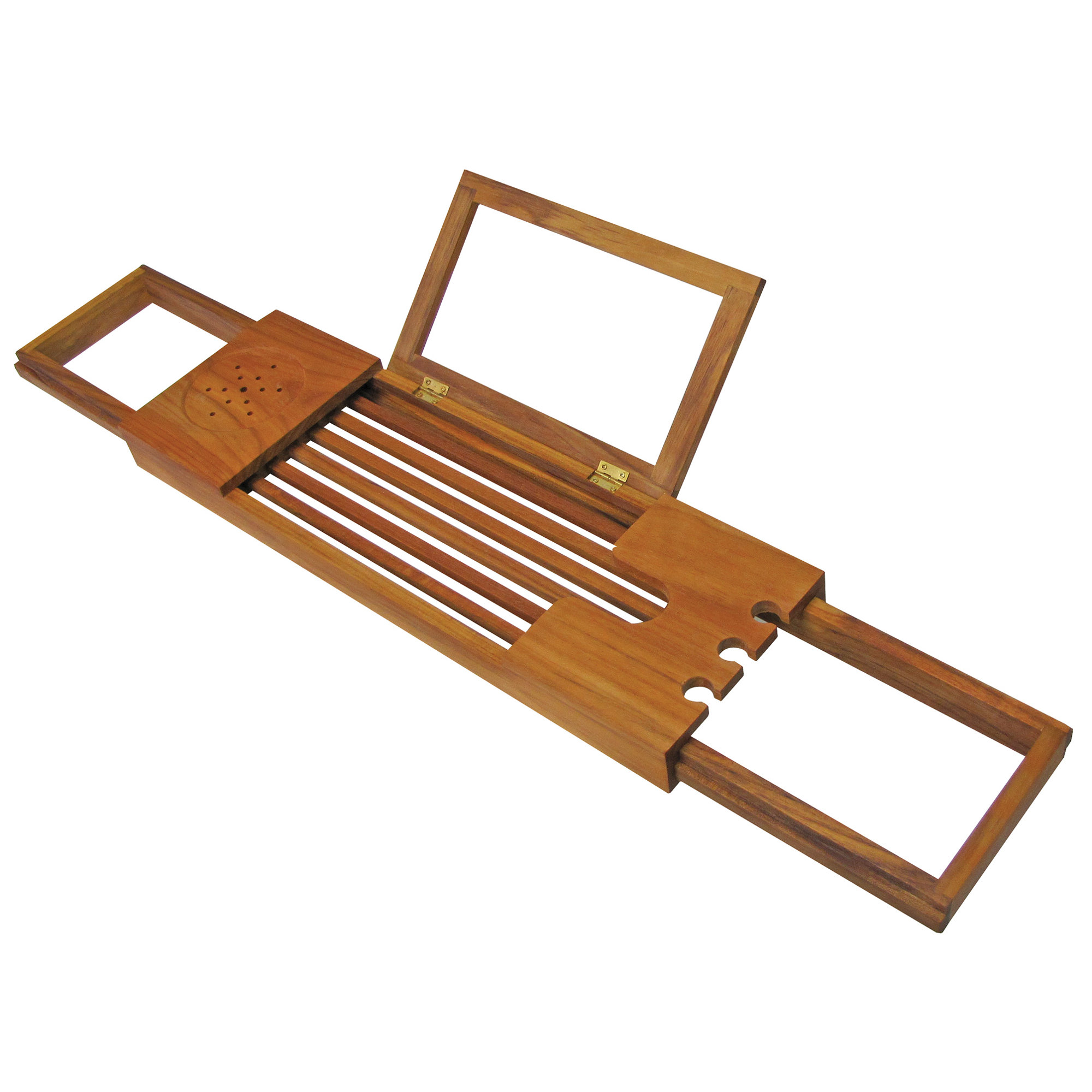 Ginsey Spa Sensation Teak Bath Caddy & Reviews Wayfair.ca